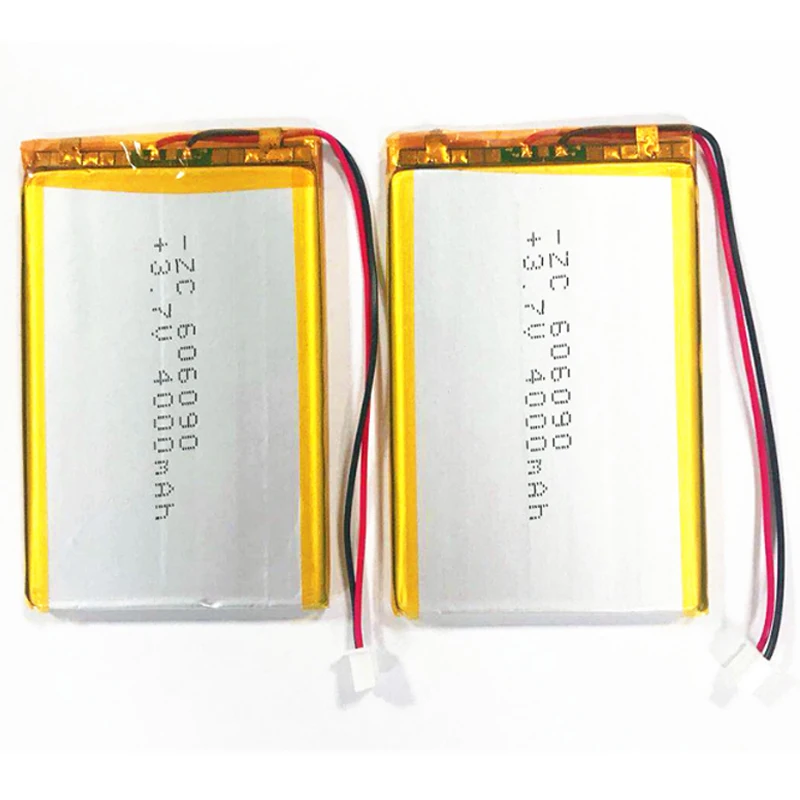 Real Capacity 606090 Battery 4000mAh 3.7V Li-Polymer Rechargeable Batteries for Tablet PC
Real Capacity 606090 Battery 4000mAh 3.7V Li-Polymer Rechargeable Batteries for Tablet PC