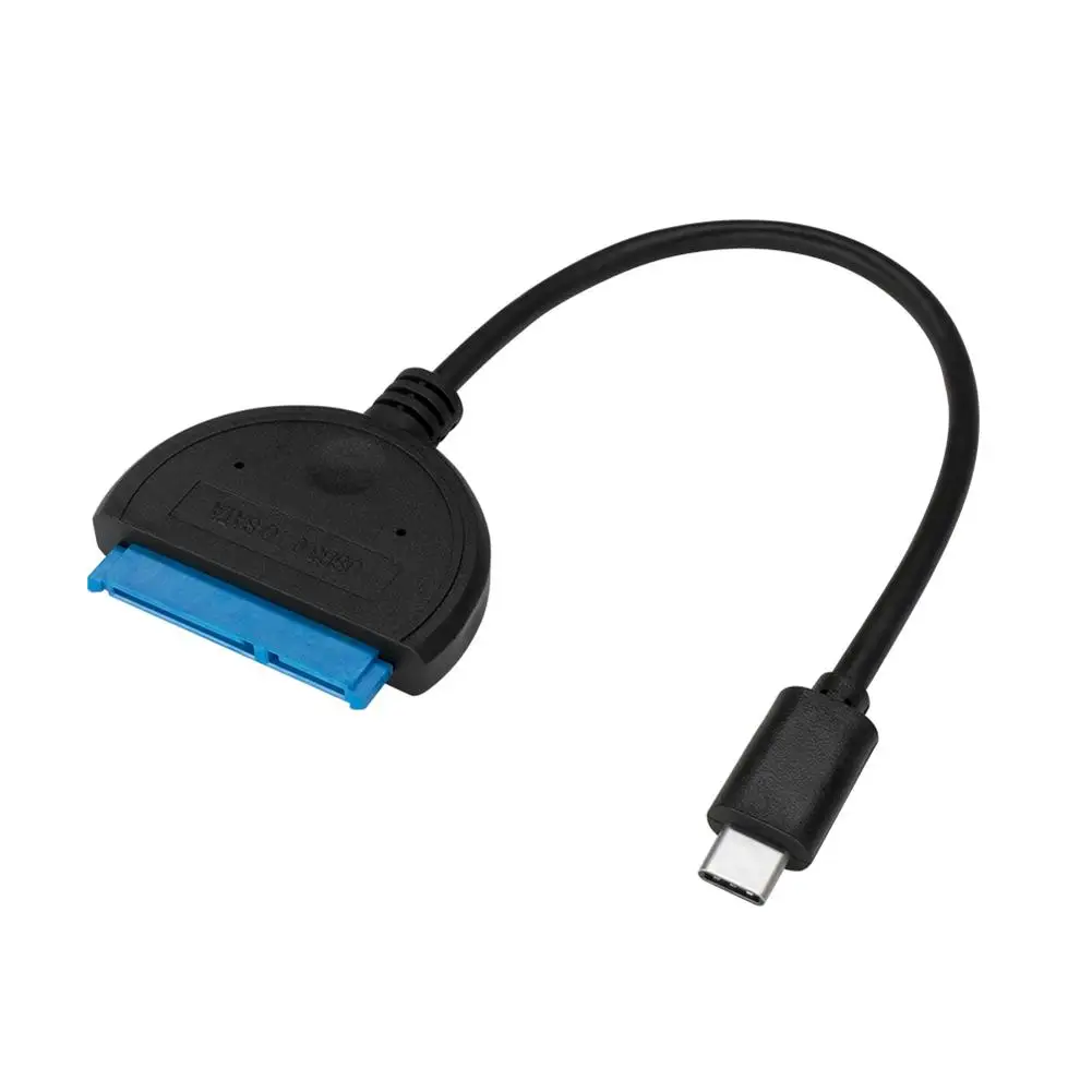 Type-C to SATA Cable Adapter 2.5inch HDD SDD Hard Drive External Connector Cables 3.5" SATA to USB
Type-C to SATA Cable Adapter 2.5inch HDD SDD Hard Drive External Connector Cables 3.5" SATA to USB