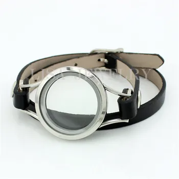 Floating locket bracelet leather new 8pcs/lot black genuine authentic leather floating charm memory living 30mm glass
Floating locket bracelet leather new 8pcs/lot black genuine authentic leather floating charm memory living 30mm glass