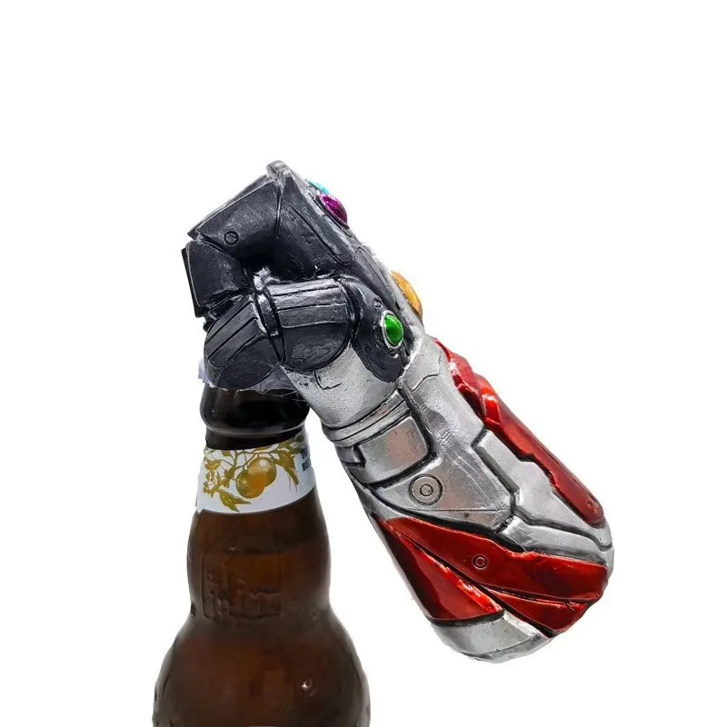 Avengers 4 Endgame Iron Man Infinity Gauntlet Arm Thanos Gloves Arms Beer Bottle Opener Useful Soda Glass Cap Remover Tool
Avengers 4 Endgame Iron Man Infinity Gauntlet Arm Thanos Gloves Arms Beer Bottle Opener Useful Soda Glass Cap Remover Tool