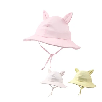 Summer Baby Girls Cap Pink Panama Kids Cute Solid Cotton Hat For Girls Lace Up Wide Brim Sun Cap Cat Toddler Baby Girls Clothing
Summer Baby Girls Cap Pink Panama Kids Cute Solid Cotton Hat For Girls Lace Up Wide Brim Sun Cap Cat Toddler Baby Girls Clothing