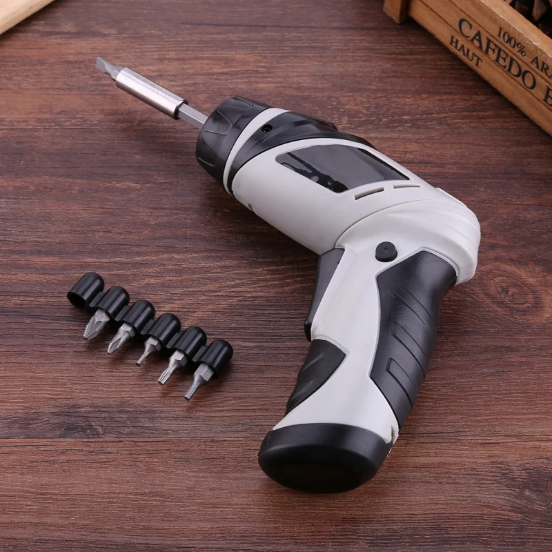 6V Cordless Wireless Electric Drill With Screwdriver Bit Battery Operated Parafusadeira Furadeira Power Tool 3.5NM 180r/min
6V Cordless Wireless Electric Drill With Screwdriver Bit Battery Operated Parafusadeira Furadeira Power Tool 3.5NM 180r/min