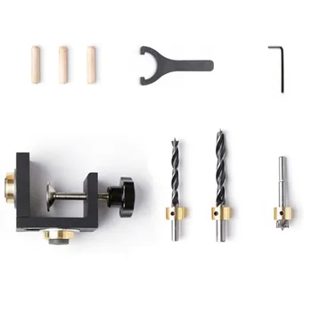 3 in 1 Woodworking Locator Puncher Wood Punch Locator Drilling Tools Woodworking Joinery Tool Set
3 in 1 Woodworking Locator Puncher Wood Punch Locator Drilling Tools Woodworking Joinery Tool Set