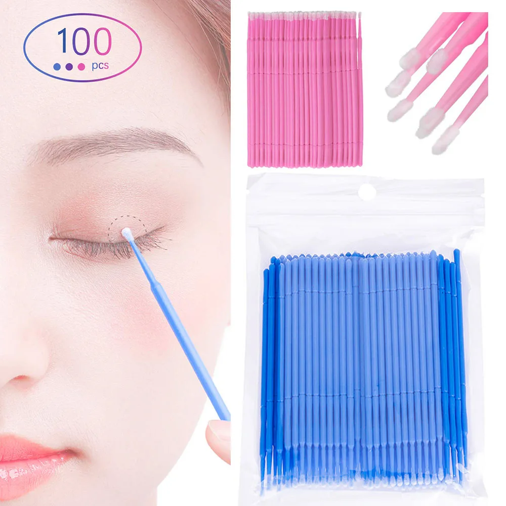 100Pcs/bag Disposable Micro Brush Eyelashes Extension Individual Lash Removing Swab Micro Brush For Eyelash Extension Tools
100Pcs/bag Disposable Micro Brush Eyelashes Extension Individual Lash Removing Swab Micro Brush For Eyelash Extension Tools