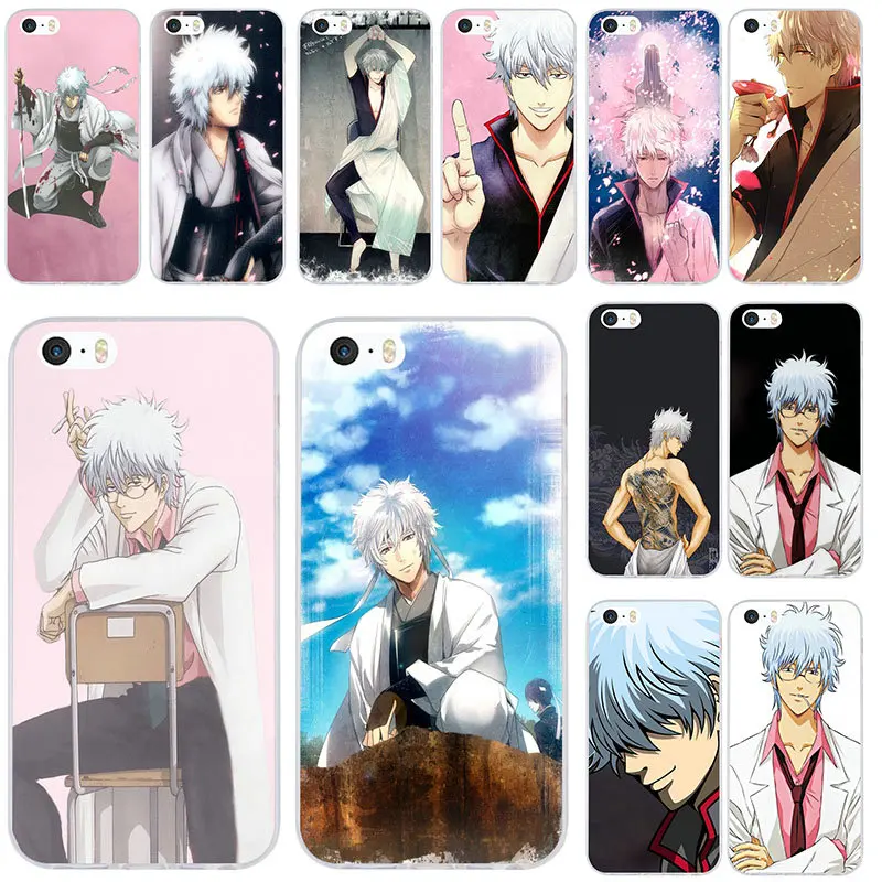 Sakata Gintoki GINTAMA Soft TPU Skin Mobile Phone Cases for iPhone X XR XS Max 6 6S plus 7 7Plus 8 8Plus SE 5 5S 5C 4S
Sakata Gintoki GINTAMA Soft TPU Skin Mobile Phone Cases for iPhone X XR XS Max 6 6S plus 7 7Plus 8 8Plus SE 5 5S 5C 4S
