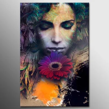 DIY Framed Canvas Painting Abstract Painting Sensual Girl Art Big Flower Printed Abstract Wall Art Decor Canvas Print Fashion
DIY Framed Canvas Painting Abstract Painting Sensual Girl Art Big Flower Printed Abstract Wall Art Decor Canvas Print Fashion