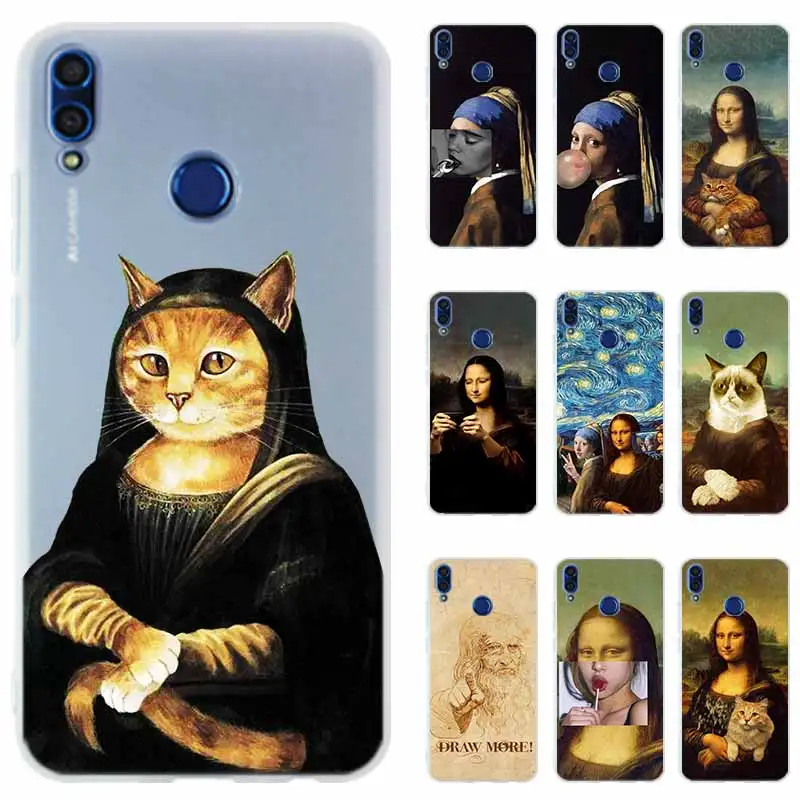 Funny Leonardo da Vinci Mona Lisa Honor 20i 10i Phone Case for Huawei Honor 10 9 lite 9i 8a 8X Max 8C 7X 7A Pro 6X V20 PLAY
Funny Leonardo da Vinci Mona Lisa Honor 20i 10i Phone Case for Huawei Honor 10 9 lite 9i 8a 8X Max 8C 7X 7A Pro 6X V20 PLAY