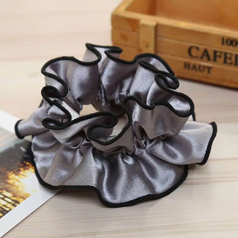Women Vintage Simple Big Fabric Hair Ties Double Layer Elastic Hair Bands Personality Solid Color Hairbands Stretch Headbands
Women Vintage Simple Big Fabric Hair Ties Double Layer Elastic Hair Bands Personality Solid Color Hairbands Stretch Headbands