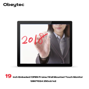 obeytec 19" IP65 ATM Photobooth LCD Industrial Capacitive Open Frame Touch Monitor, PCAP touch screen, 10 Points
obeytec 19" IP65 ATM Photobooth LCD Industrial Capacitive Open Frame Touch Monitor, PCAP touch screen, 10 Points