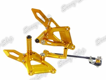 CNC Adjustable Rider Rear Sets Rearset Footrest Foot Rest Pegs Gold For HONDA CB400F CB500F CBR400R CBR500R 2013 2014 2015 2016
CNC Adjustable Rider Rear Sets Rearset Footrest Foot Rest Pegs Gold For HONDA CB400F CB500F CBR400R CBR500R 2013 2014 2015 2016
