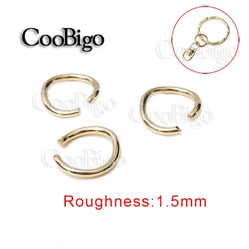 1000pcs Pack 3/8"(9mm) Inner Dia.Metal O Ring Non Welded For Connection Key Chain Key Ring #FLQ198-G
1000pcs Pack 3/8"(9mm) Inner Dia.Metal O Ring Non Welded For Connection Key Chain Key Ring #FLQ198-G