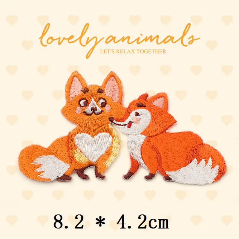 1pc Fox Rabbit Panda Flamingo Applique Embroidered Iron on Animal Patches For Clothes Bag Sticker Diy Craft Repair Decoration
1pc Fox Rabbit Panda Flamingo Applique Embroidered Iron on Animal Patches For Clothes Bag Sticker Diy Craft Repair Decoration