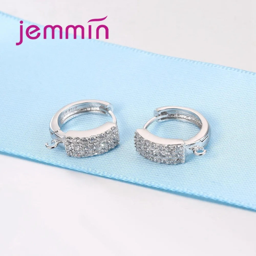 High Quality Full Clear Micro Crystal Earrings Jewelry Accessory 925 Sterling Silver Hook Earring Findings DIY Brincos
High Quality Full Clear Micro Crystal Earrings Jewelry Accessory 925 Sterling Silver Hook Earring Findings DIY Brincos