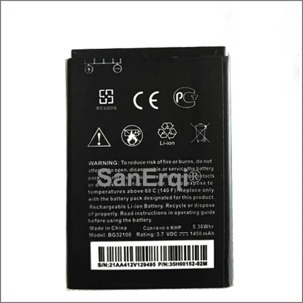 BG32100 Battery For HTC Desire s S510E S710e S710D C510e G11 Incredible S G12 G15 1450mAh
BG32100 Battery For HTC Desire s S510E S710e S710D C510e G11 Incredible S G12 G15 1450mAh