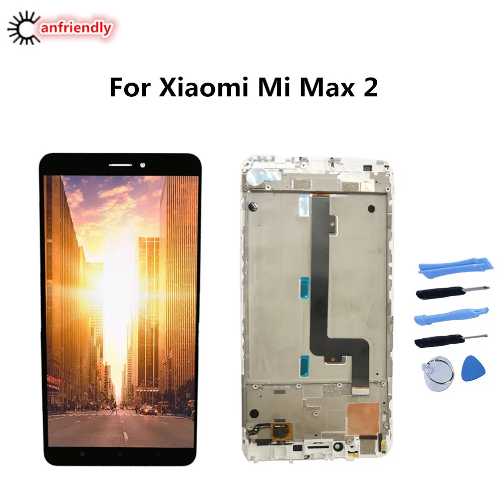 For Xiaomi Mi Max 2 6.44" LCD Display+Touch Screen With Frame Replacement Digitizer Assembly For Xiaomi Mi Max2 phone Repair
For Xiaomi Mi Max 2 6.44" LCD Display+Touch Screen With Frame Replacement Digitizer Assembly For Xiaomi Mi Max2 phone Repair