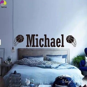 Custom Name Basketball Wall Sticker Boy Room Large size Personalized Basketball Name Wall Decal Kids Room DIY Vinyl Home Decor
Custom Name Basketball Wall Sticker Boy Room Large size Personalized Basketball Name Wall Decal Kids Room DIY Vinyl Home Decor