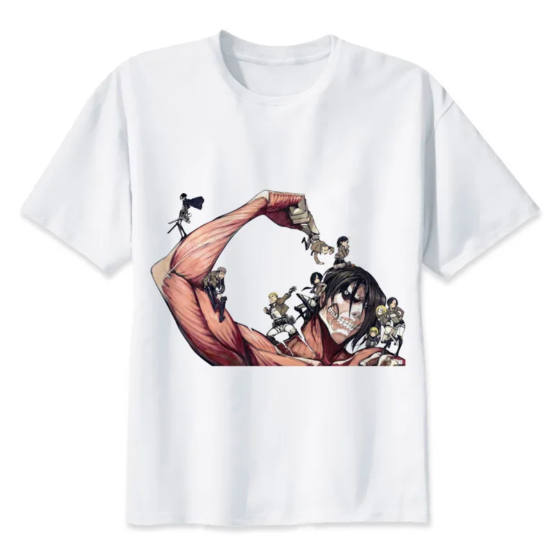 Shingeki No Kyojin T shirt men t shirt fashion t-shirt O Neck white TShirts For man Top Tees MR1202 
Shingeki No Kyojin T shirt men t shirt fashion t-shirt O Neck white TShirts For man Top Tees MR1202