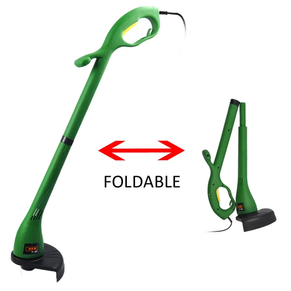 Household Portable 400W Folding Electric Lawn Mower 12500r/min Garden Home Trimming Machine for Gardening Green
Household Portable 400W Folding Electric Lawn Mower 12500r/min Garden Home Trimming Machine for Gardening Green