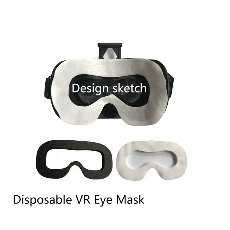 100Pcs White +1pc Black Disposable Eye Mask Cover Hygiene VR Glasses Accessories For HTC For VIVE
100Pcs White +1pc Black Disposable Eye Mask Cover Hygiene VR Glasses Accessories For HTC For VIVE