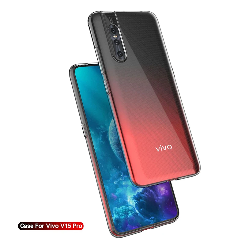 Ultra-thin transparent Clear TPU Case For VIVO v15 v15pro Crystal Back Cover Silicon soft case For VIVO v15 v15pro
Ultra-thin transparent Clear TPU Case For VIVO v15 v15pro Crystal Back Cover Silicon soft case For VIVO v15 v15pro