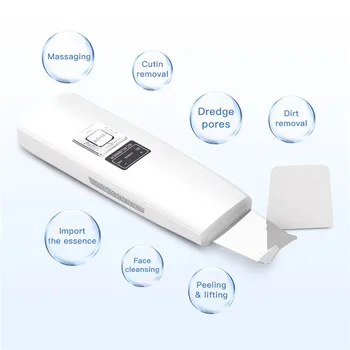 Ultrasonic Vibration Skin Scrubber Skin Tightening Wrinkle Remover Skin Whitening Gentle Exfoliation Lady Facial Pad Cleaner
Ultrasonic Vibration Skin Scrubber Skin Tightening Wrinkle Remover Skin Whitening Gentle Exfoliation Lady Facial Pad Cleaner