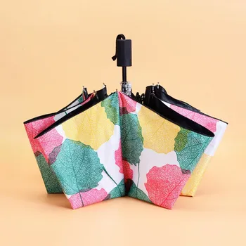 Multi-color Umbrellas Three-Folding Inverted Hand String Holder Stand Rain Windproof Sun Protection Rolling Over Women Umbrella
Multi-color Umbrellas Three-Folding Inverted Hand String Holder Stand Rain Windproof Sun Protection Rolling Over Women Umbrella
