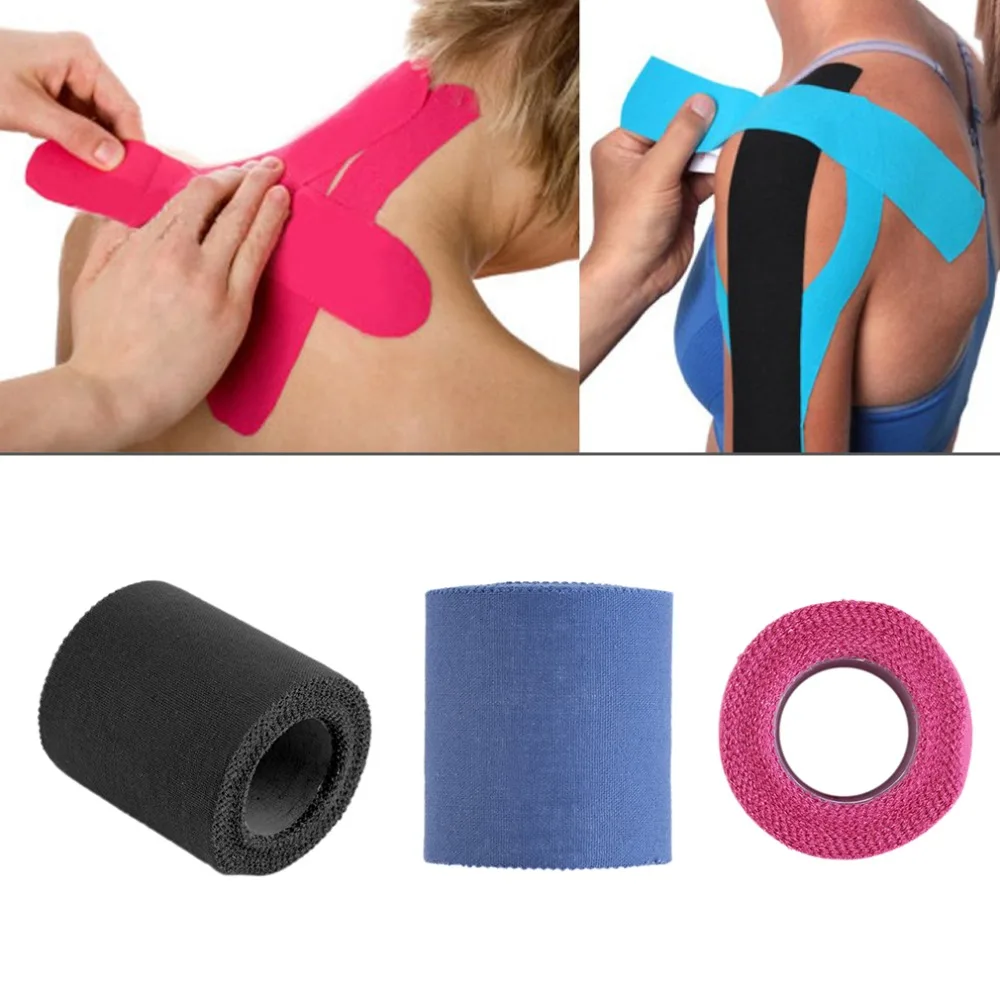 5cmx5m Sports Muscle Stickers Tape Roll Cotton Elastic Adhesive Muscle Bandage Strain Injury Support
5cmx5m Sports Muscle Stickers Tape Roll Cotton Elastic Adhesive Muscle Bandage Strain Injury Support