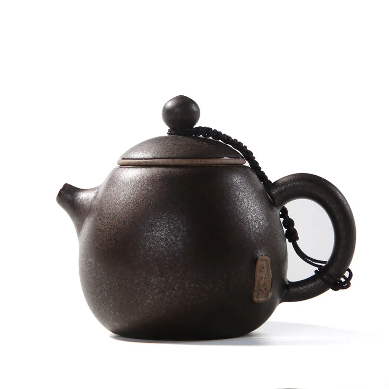 200 ml Creative Coarse Pottery Dragon Egg Small Teapots Ceramic Kung Fu Tea Set Heat Resistant Teapot Retro Home Kettle Teaware
200 ml Creative Coarse Pottery Dragon Egg Small Teapots Ceramic Kung Fu Tea Set Heat Resistant Teapot Retro Home Kettle Teaware
