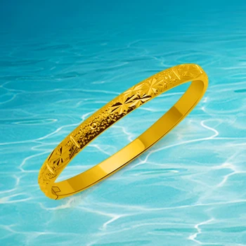 Free shipping Wholesale Fashion Luxury Women Wedding Jewelry Vacuum Plating 24k Gold Bracelets Bangles Female Best Gifts
Free shipping Wholesale Fashion Luxury Women Wedding Jewelry Vacuum Plating 24k Gold Bracelets Bangles Female Best Gifts