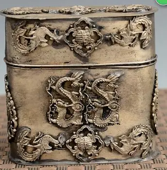 Exquisite collection of Chinese old Tibetan Silver Dragon and Phoenix toothpick boxes and cigarette boxes
Exquisite collection of Chinese old Tibetan Silver Dragon and Phoenix toothpick boxes and cigarette boxes