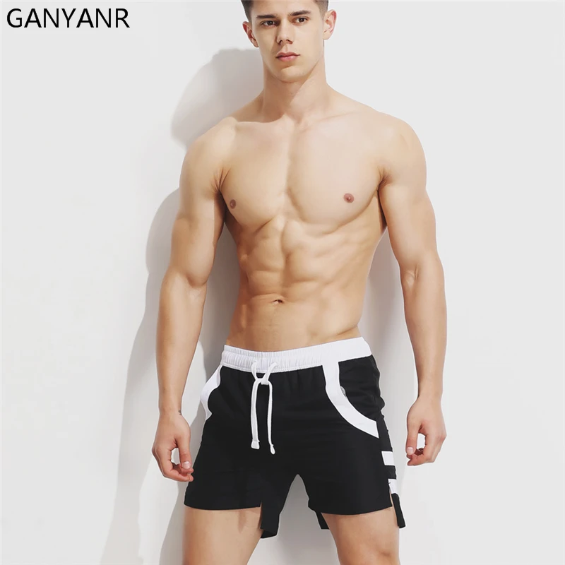 GANYANR Mens Swimming Shorts Swimwear Boardshorts Beach Pants Bermuda Surf Wear Swimsuit Swim Trunks Boxer quick dry Sexy Sea
GANYANR Mens Swimming Shorts Swimwear Boardshorts Beach Pants Bermuda Surf Wear Swimsuit Swim Trunks Boxer quick dry Sexy Sea