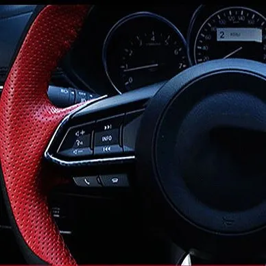 For mazda cx-3 cx3 2017 2018 Steering Wheel Trim Cover Interior Mouldings ABS Car-Styling Products car Accessory 2pcs
For mazda cx-3 cx3 2017 2018 Steering Wheel Trim Cover Interior Mouldings ABS Car-Styling Products car Accessory 2pcs