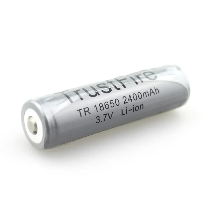 18pcs/lot TrustFire Protected TR 18650 3.7V 2400mAh Li-ion Battery Rechargeable Batteries with PCB For Camera Torch Flashlight
18pcs/lot TrustFire Protected TR 18650 3.7V 2400mAh Li-ion Battery Rechargeable Batteries with PCB For Camera Torch Flashlight
