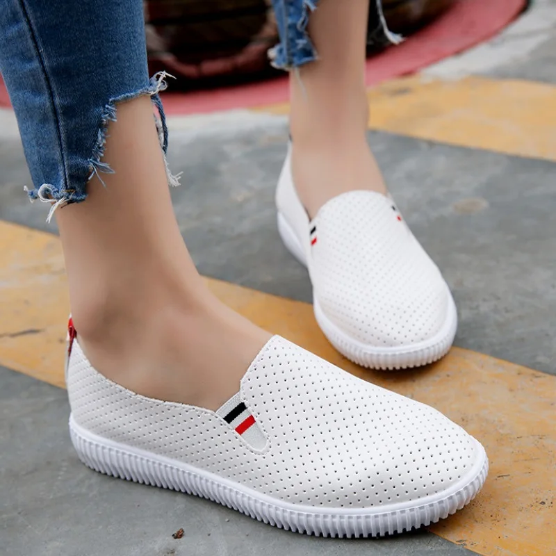 2019 summer new fashion women shoes casual high platform hole PU leather simple women casual shoes white shoes sneakers
2019 summer new fashion women shoes casual high platform hole PU leather simple women casual shoes white shoes sneakers