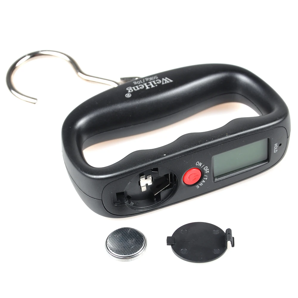 50kg x 10g Mini Portable Electronic Scale Weight Luggage Scale Digital Fishing Travel Stainless Steel Hook Scale Fishing Tools
50kg x 10g Mini Portable Electronic Scale Weight Luggage Scale Digital Fishing Travel Stainless Steel Hook Scale Fishing Tools