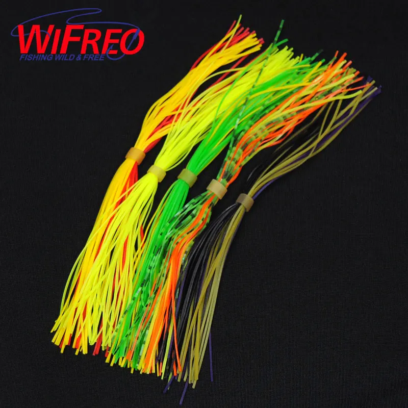 15 Bundles Assorted Color Silicone Skirts for Spinnerbait Buzzbait Rubber Jig Lures Squid Skirts Fly Tying Material Line foot
15 Bundles Assorted Color Silicone Skirts for Spinnerbait Buzzbait Rubber Jig Lures Squid Skirts Fly Tying Material Line foot
