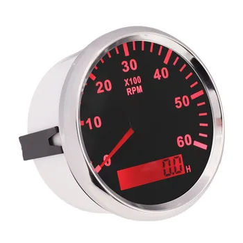 Pack of 1 0-6000RPM Auto Tachometers 85mm Lcd Marine Rev Counters with Red Backlight Waterproof Revolution Gauges 9-32vdc
Pack of 1 0-6000RPM Auto Tachometers 85mm Lcd Marine Rev Counters with Red Backlight Waterproof Revolution Gauges 9-32vdc