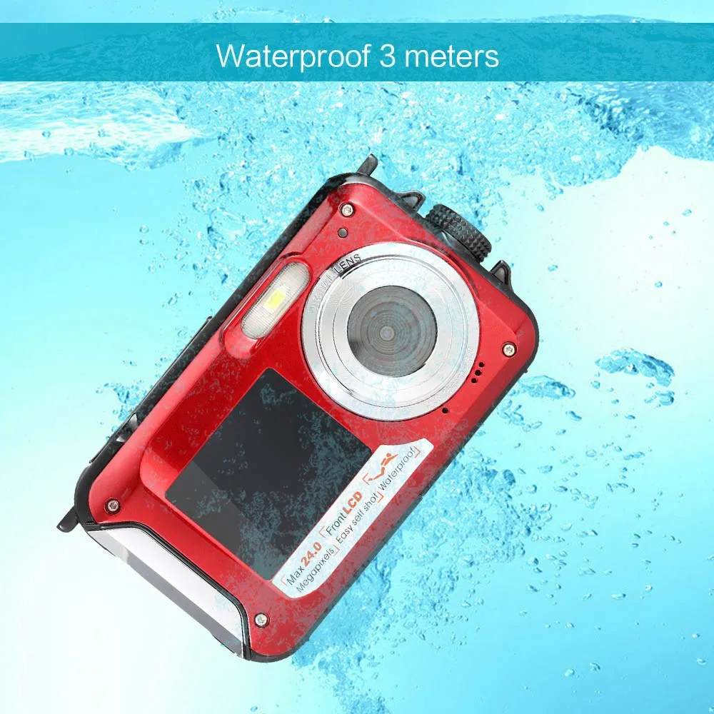 2017 newest compact waterproof digital camera DC-16 max 24mp16x digital zoom with 2.7'' TFT +1.8'' TFT dual display
2017 newest compact waterproof digital camera DC-16 max 24mp16x digital zoom with 2.7'' TFT +1.8'' TFT dual display