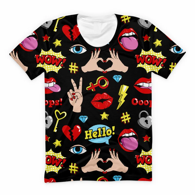 Harajuku Lipstick T Shirt Funny Letter Black Tops Women Kawaii Cool Summer T-shirt Hipster Girls Classic Tops Couple Streetwear
Harajuku Lipstick T Shirt Funny Letter Black Tops Women Kawaii Cool Summer T-shirt Hipster Girls Classic Tops Couple Streetwear