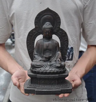 Christmas 11" Tibetan Buddhism bronze Sakyamuni Shakyamuni Amitabha Medicine Buddha statue Halloween
Christmas 11" Tibetan Buddhism bronze Sakyamuni Shakyamuni Amitabha Medicine Buddha statue Halloween
