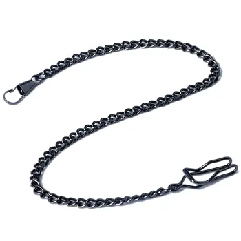 New Arrival Retail 1pc High Quality Alloy Pocket Watch Chain Black/Silver/Golden/Bronze 4 Colors 30cm Fob Chains
New Arrival Retail 1pc High Quality Alloy Pocket Watch Chain Black/Silver/Golden/Bronze 4 Colors 30cm Fob Chains