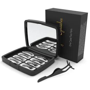 HaHaLash Magnetic Eyelashes Box type with three magnets Natural curl Hand Made Factory Sell Eyelashes extension TWO Boxes
HaHaLash Magnetic Eyelashes Box type with three magnets Natural curl Hand Made Factory Sell Eyelashes extension TWO Boxes