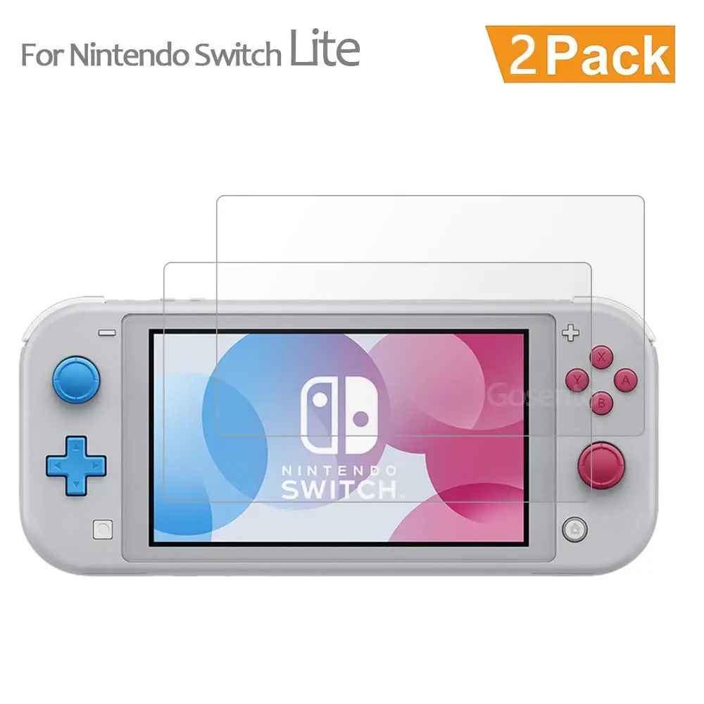 2 Pack Nintend Switch Lite Screen Protector, Tempered Glass 9H Hardness HD Anti-Scratch Film Cover for NintendoSwitch NS Lite
2 Pack Nintend Switch Lite Screen Protector, Tempered Glass 9H Hardness HD Anti-Scratch Film Cover for NintendoSwitch NS Lite