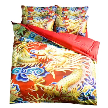 Traditional Chinese Dragon Bedding Set Twin Queen King Size Duvet Cover Bed Sheets Oriental Style Home Textiles
Traditional Chinese Dragon Bedding Set Twin Queen King Size Duvet Cover Bed Sheets Oriental Style Home Textiles