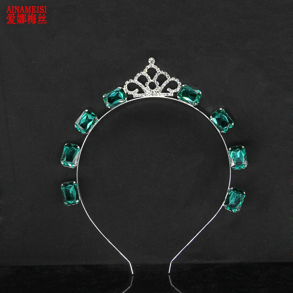 AINAMEISI Fashion Trendy Tiara Silver Green Rectangle Crystal Headband Women Rhinestone Hairband Luxury Bridal Hair Jewelry
AINAMEISI Fashion Trendy Tiara Silver Green Rectangle Crystal Headband Women Rhinestone Hairband Luxury Bridal Hair Jewelry