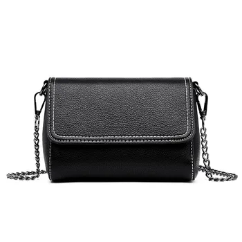 Genuine Leather Women's Handbags Fashion Chains Ladies Flap Shoulder CrossBody Bags Women Messenger Bags Bolsas Feminina
Genuine Leather Women's Handbags Fashion Chains Ladies Flap Shoulder CrossBody Bags Women Messenger Bags Bolsas Feminina