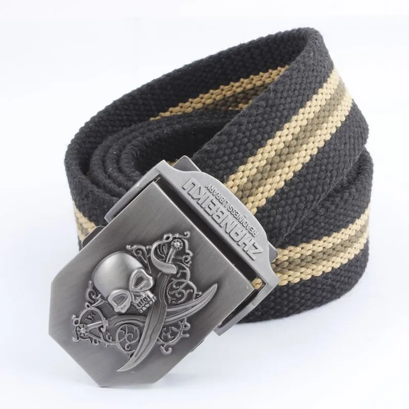 Men's double knife skeleton canvas automatic buckle knitting belt youth leisure all-match thickened lengthening belt
Men's double knife skeleton canvas automatic buckle knitting belt youth leisure all-match thickened lengthening belt