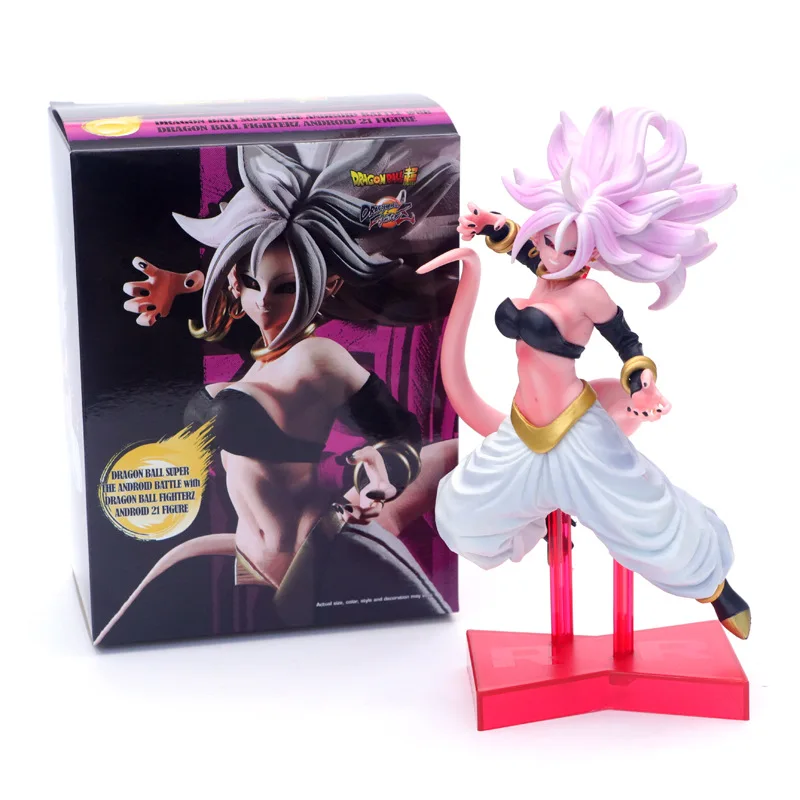 22cm Dragon Ball Z Android 21 Lady Buu PVC Action Figure Model Toy Doll Christmas Gift
22cm Dragon Ball Z Android 21 Lady Buu PVC Action Figure Model Toy Doll Christmas Gift