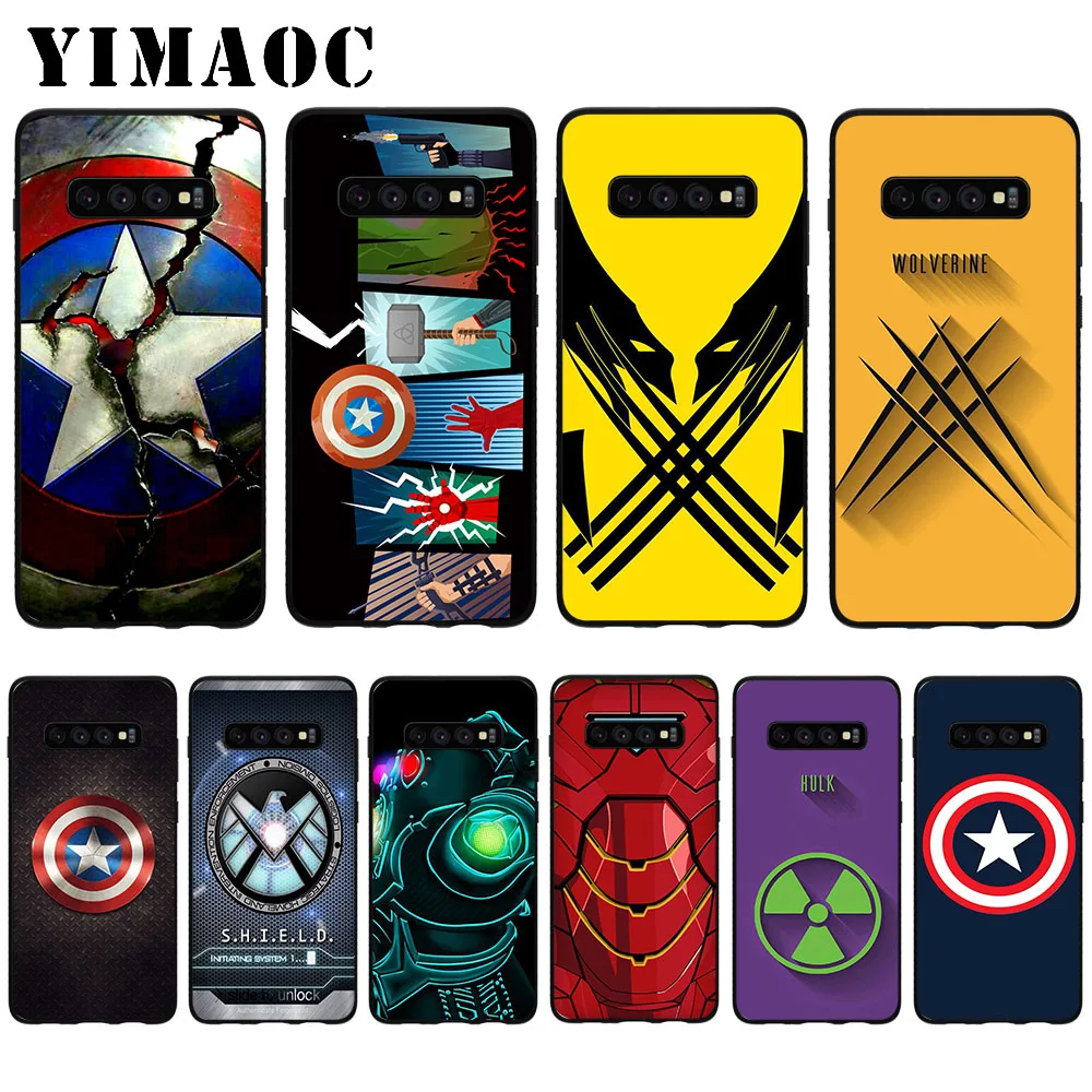 YIMAOC Marvel Comics logo Soft Case for Samsung Galaxy S10 Plus S10e S6 S7 Edge S8 S9 Plus J6 M10 M20 M30
YIMAOC Marvel Comics logo Soft Case for Samsung Galaxy S10 Plus S10e S6 S7 Edge S8 S9 Plus J6 M10 M20 M30