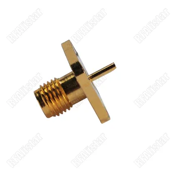 100 Pieces SMA jack female 4 hole panel mount Flange with solder cup RF connector
100 Pieces SMA jack female 4 hole panel mount Flange with solder cup RF connector
